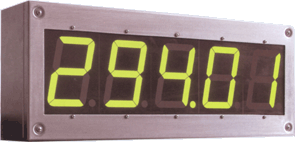 Large, Digital, Process Displays, Data Track, Tracker 290